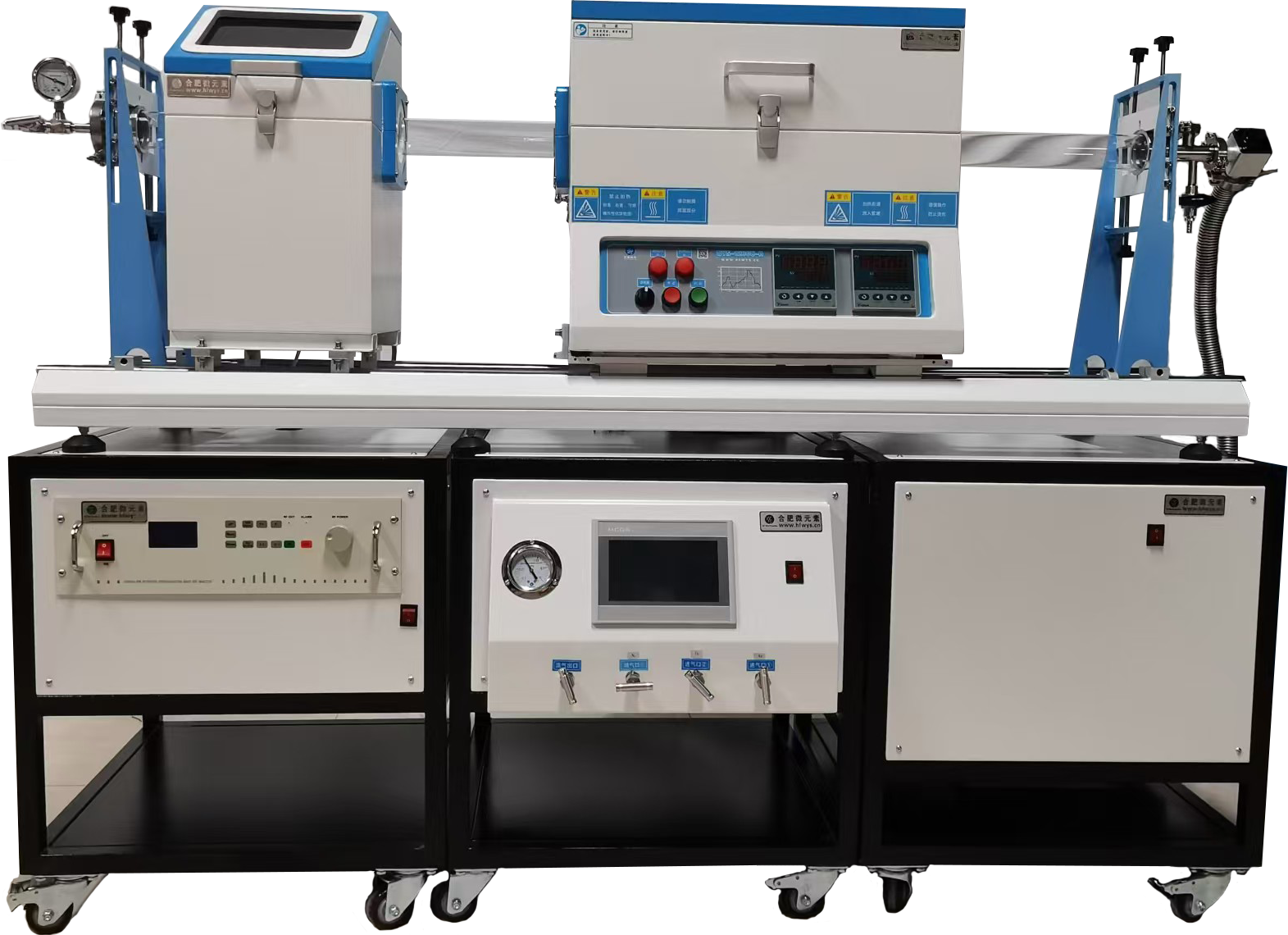 雙溫區(qū)管式滑軌爐 OYS-1200C-II-SL